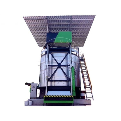 Kompost-Turner-Mischmaschine vollautomatischer Fermentationstopf für organische Düngemittel
