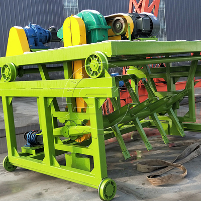 1.5kw Bewegtemotor-Groove-Typ-Kompost-Turner für die Verarbeitung von kleinen Hühnerdünger