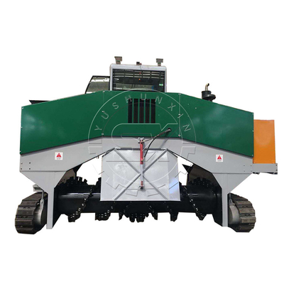 2500 KG professionelle Fermentation Hühnerdünger automatischer Kompost Turner Düngermischmaschine