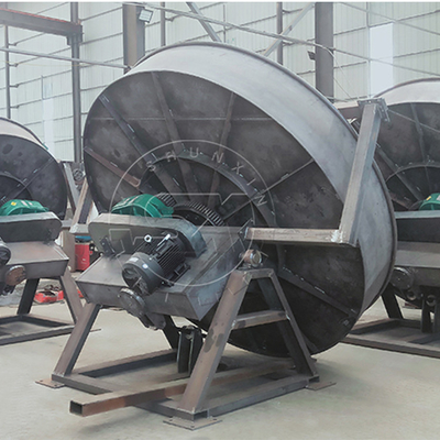 Vermicompost-Granulator Vertikaler Scheiben-Granulator für organischen Dünger aus Huhnmist