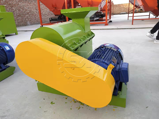 FERTILIZER-Technologie Halbnässer-Material-Knacker für Hühnermist und Reisstroh