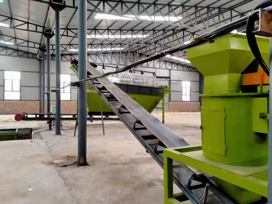 1300X750X1900 YSX Kompostvertikaler Brecher 3-5 t/h