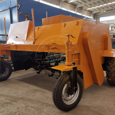 Professionelle Fermentation Hühnerdünger Automatischer Kompost Turner Düngermischmaschine