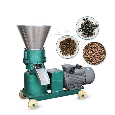 Geflügeldünger-Pelletizer 380V verstellbare Flach-Die-Hühner-Kot-Pellets-Machmaschine