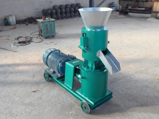 Geflügeldünger-Pelletizer 380V verstellbare Flach-Die-Hühner-Kot-Pellets-Machmaschine
