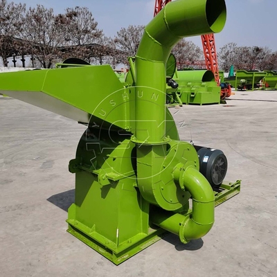 800KG-1T/H Feucht- und Trockengrasschneider Strohschleifmaschine zum Zerkleinern von Strohballen