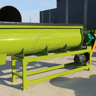 3- 5 t/h Kuhdüngerbrenner und NPK-Materialmischer für die Produktion von organischen Düngemitteln