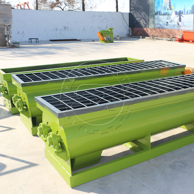 ZQ350/ZQ500 Reduktormodell und 380V Spannung für das Mischen in Düngemittel-Doppelwellenmischer