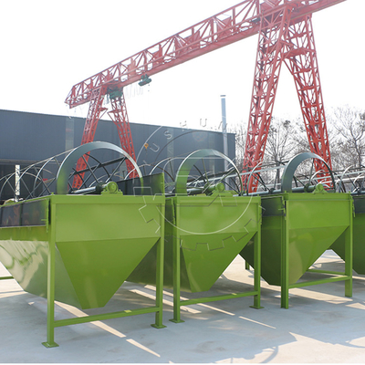 Chemische Düngemittel Drehschirmmaschine mit 2,5-10 mm Schirmmasch und 1000 kg Gewicht