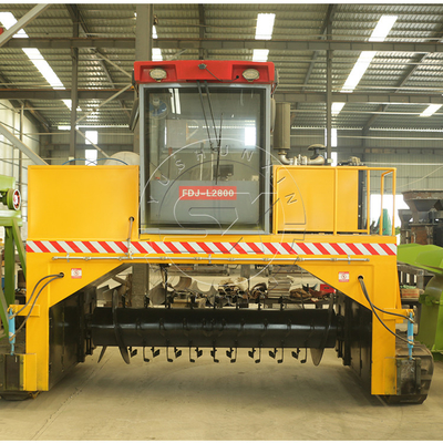 660 kg Gewicht YSX-Crawler Dünger Abfall Kompostmachine für Umweltlösung