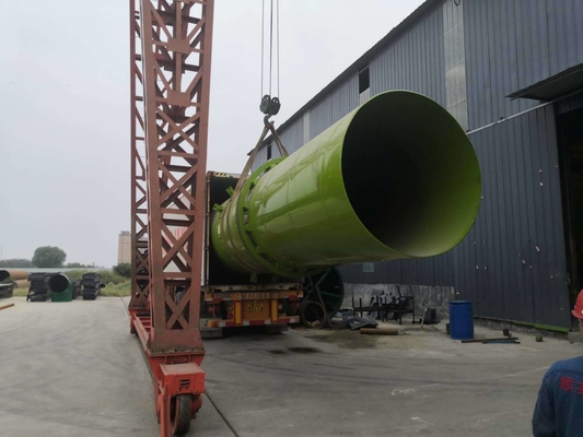 YSX 1-2T/H Automatisches Kleingranulat Düngertrommel Trockner für individuelle Farbe