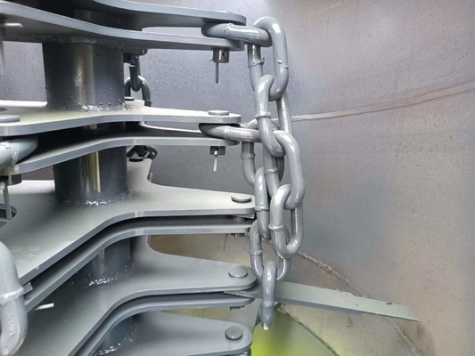 1300X750X1900 Yushunixn Vertikaler Brecher zerschmettert effizient Tiermist Pulver organischer Dünger
