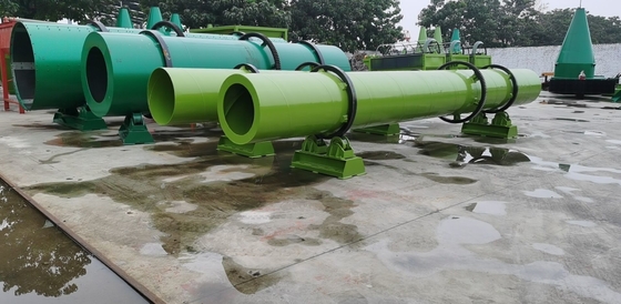 Universaltrockner für Düngemittelwerke mit einer Kapazität von 1-20 t/h und einem Gewicht von 26000 kg