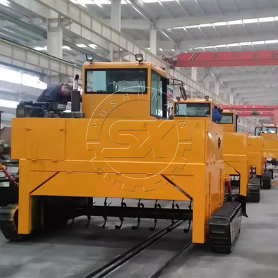 Mobilmaschine zur Fermentationsdrehung mit Crawler für hohe Produktivität und organischen Dünger