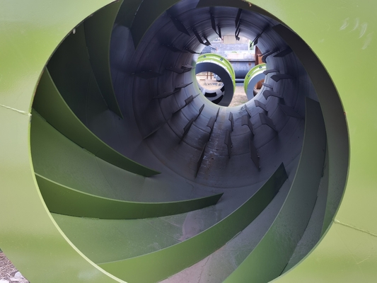 Trocknungsausrüstung für feuchtigkeitsstarke Düngemittel bei 6 r/min im Energiebergbau