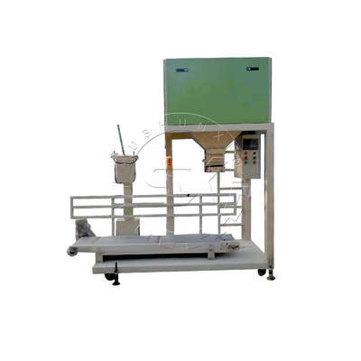 Automatische Verpackungsmaschine für die Integration von Pellets aus tierischen Abfällen