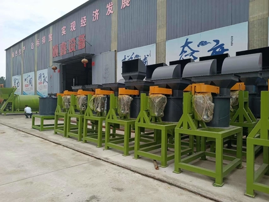 Zuhause Vertikaler Pulverizer Brecher für organischen Brechprozess YSX 10-15 Tonnen pro Stunde