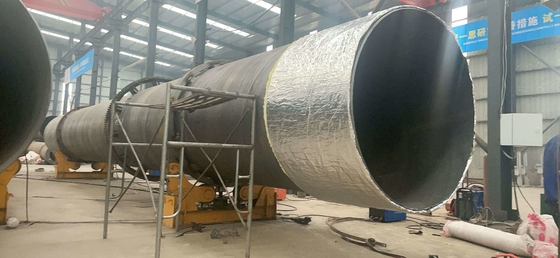 Getreide Trocknen Drehtrockner mit Stützleitungen und 26000KG Gewicht 380v Spannung 2024