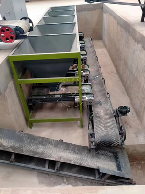 2400 kg Gewichts-Produktionslinie für Düngemittel aus organischen Abfällen mit einer Kapazität von 1-8 t/h