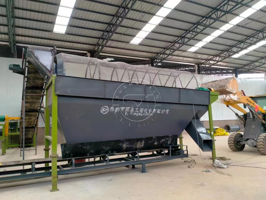 2400 kg Gewichts-Produktionslinie für Düngemittel aus organischen Abfällen mit einer Kapazität von 1-8 t/h