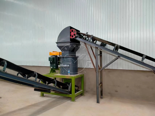 Leistungsstarke 55kW Vermikompost Biohumus Dünger Pellet Produktionslinie für Dünger