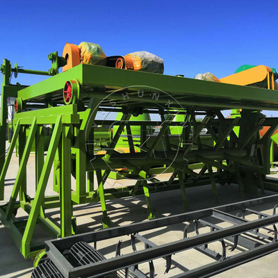 Leistungsstarke 1,6 Meter Tiefe Sägepulver Doppelschraub-Rohm Drehmaschine mit 20 kW Leistung