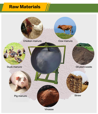 Bereit für den Versand Scheiben/Pan/Tiermist Granulator Düngemittel Granulate bei speziellen