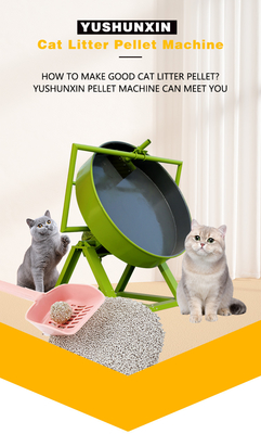 150 kg/h Leistung Hocheffizienz-Bentonit-Katzenmüllgranulator für Industriezwecke