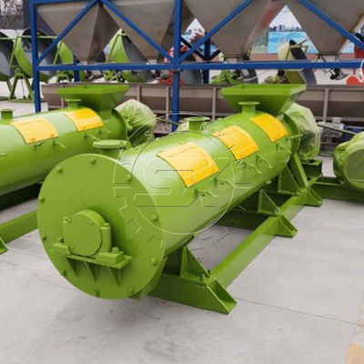 Maschine zur nassen Granulation von organischen Düngemitteln mit einer Kapazität von 1-6 t/h und einem Gewicht von 5100 kg