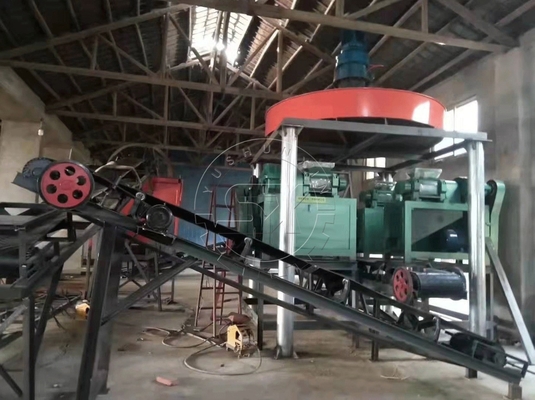 2000 kg/h Leistung YSX NPK Doppelwalz-Granulator/Verdichter für die Trockengranulation