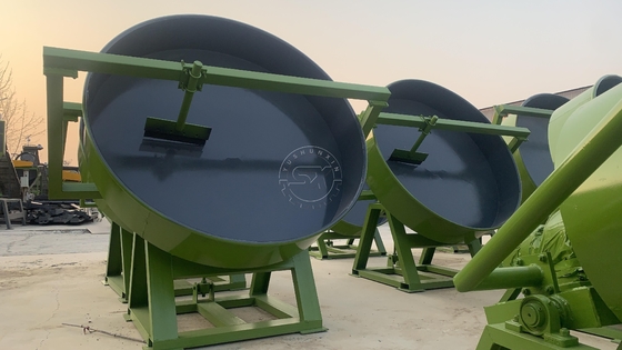 500mm-3600mm Scheiben Granulator Multifunktionsdünger Katzenmüllmachmaschine