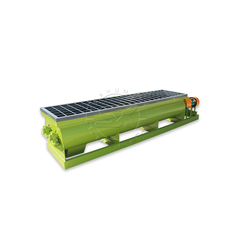 ZQ350/ZQ500 Reduktormodell und 380V Spannung für das Mischen in Düngemittel-Doppelwellenmischer