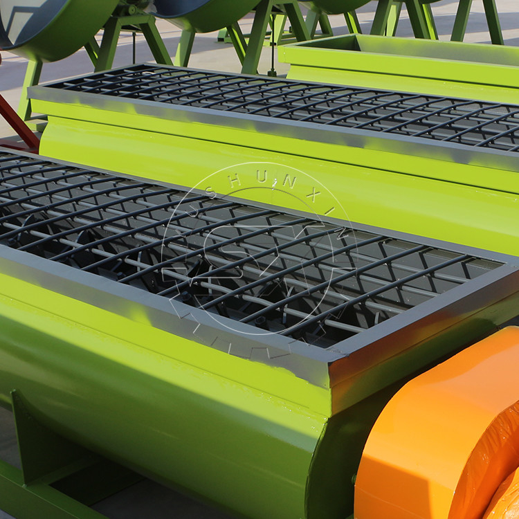 3700*800*750 Doppelwellenmischer zum effizienten Mischen von Materialien