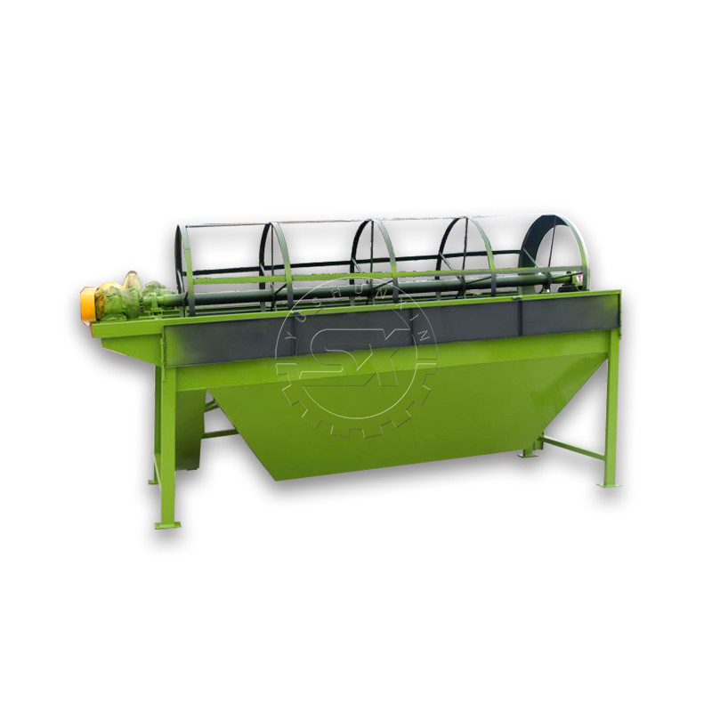 Organische Düngemittel Kompost Siebmaschine mit Drehpumpen Theorie und angepasste Farbe