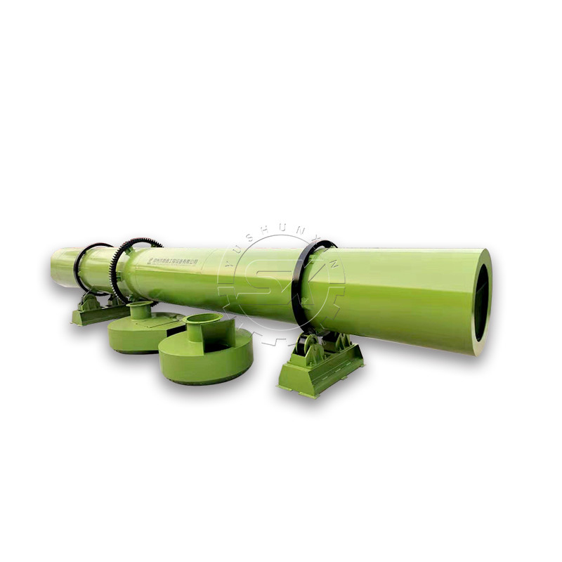 YSX 1-2T/H Automatisches Kleingranulat Düngertrommel Trockner für individuelle Farbe