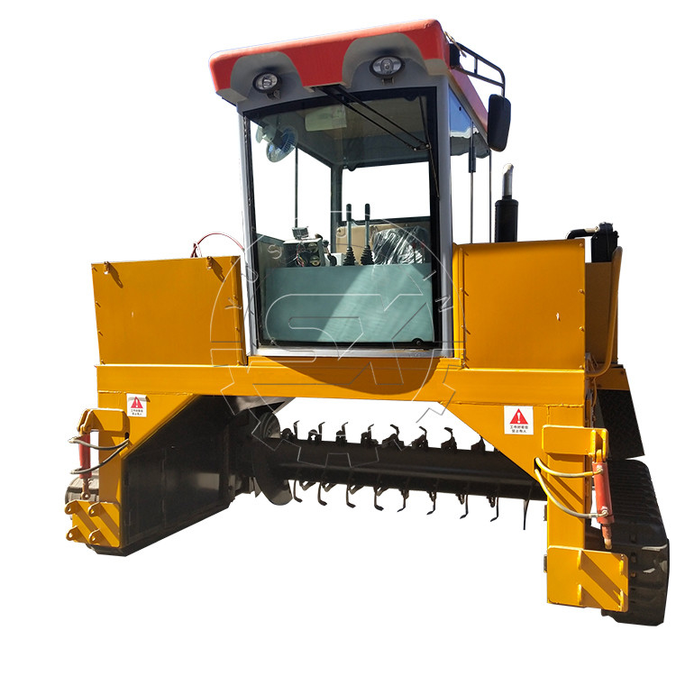 Mobilmaschine zur Fermentationsdrehung mit Crawler für hohe Produktivität und organischen Dünger