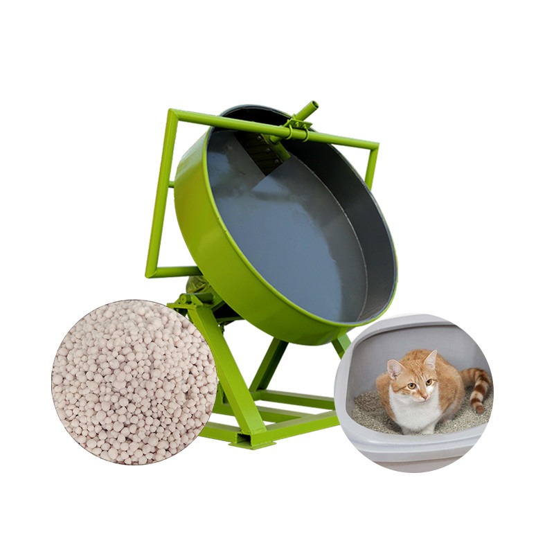 Leichte Produktion von Bentonit-Katzenmüll-Granulat mit unserer fortschrittlichen Produktionslinie